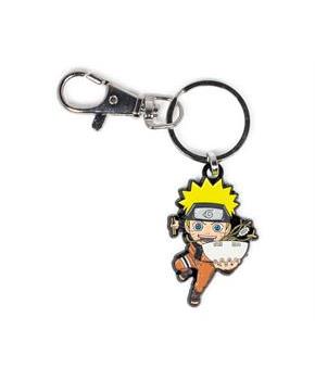 Naruto Uzumaki With Ramen Bowl Enamel Pendant Keychain | Toynk Exclusive
