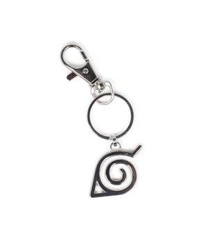 Naruto Shippuden Hidden Leaf Village Logo Enamel Pendant Keychain