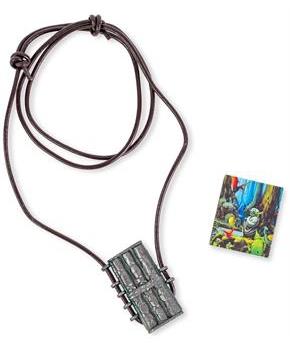 Star Wars: Return of the Jedi Yoda Blissl Necklace Replica & Enamel Pin Box Set
