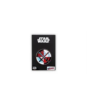 Star Wars Spinning Lightsabers Official Collectible Pin | Measures 2 Inches Tall