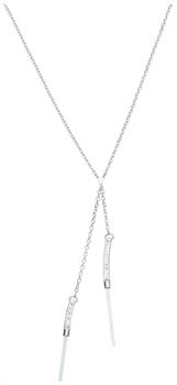 Star Wars Ahsoka Tano Double Drop Lightsaber Necklace