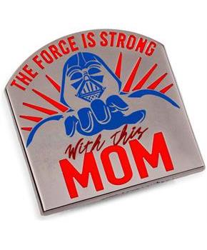 Star Wars Darth Vader "The Force Is Strong With This Mom" Enamel Pin
