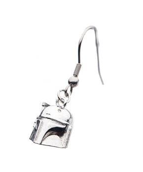 Star Wars Book of Boba Fett Helmet Dangle Earrings