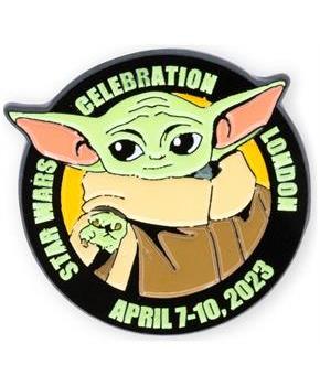 Star Wars: The Mandalorian Grogu Enamel Pin | SWC 2023 Exclusive