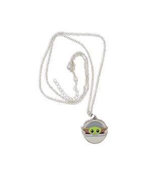 Star Wars: The Mandalorian, The Child 24-Inch Enamel Pendant Chain Necklace