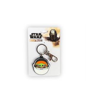 Star Wars: The Mandalorian The Child Keychain Pendant | Baby Yoda In Carriage