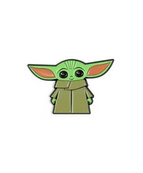 Star Wars Toynk Exclusive Enamel Pin Mandalorian Cartoon Child Baby Yoda Ears Up