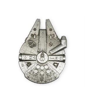 Star Wars Millennium Falcon Collector Metal Pin | 3 x 2 Inches | Toynk Exclusive