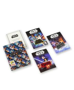 Star Wars Episodes 4-6 Movie Posters Enamel Collector Pin 3-Pack