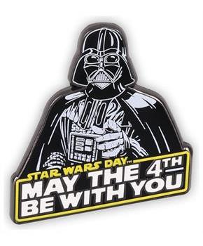 Star Wars May The 4th Darth Vader Enamel Pin