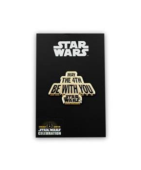 Star Wars May The Fourth Be With You Pin Gold Edition | Star Wars Collector Pin