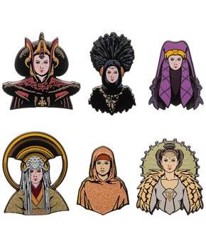 Star Wars: The Phantom Menace Queen Amidala 6-Pin Set | SDCC 2024 Exclusive