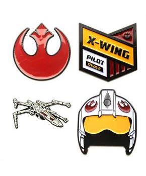 Star Wars Rebel Alliance Enamel Pins | Set of 4