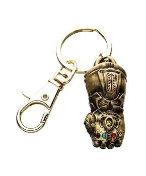 Marvel Avengers Infinity War Thanos' Infinity Gauntlet 3D Metal Key Chain