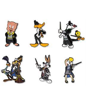 Warner Bros. 100 Looney Tunes x Harry Potter 6-Pin Set