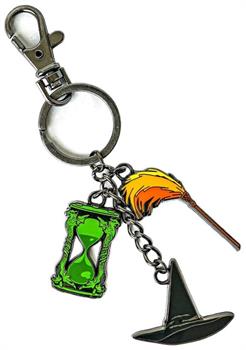 The Wizard of Oz Wicked Witch Multi-Charm Enamel Keychain
