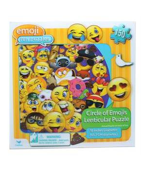 Emoji Fun 150 Piece Lenticular Jigsaw Puzzle
