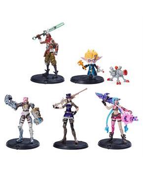 League of Legends Dual Cities 4 Inch Action Figure 5-Pack