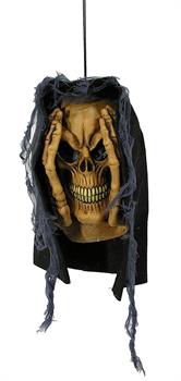 Peeping Skeleton Halloween Window DÃcor