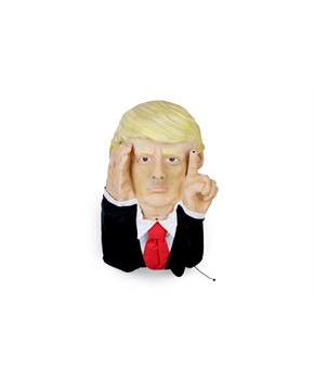 Scary Peeper Tapping President Donald Trump Halloween Decoration | 16.5 Inches