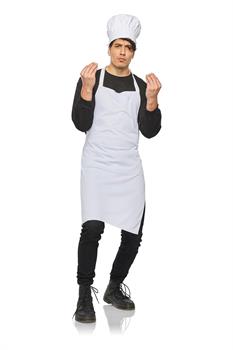 Chef Hat & Apron Adult Costume Kit