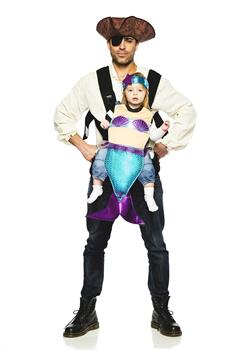 Pirate & Mermaid Baby Carrier Costume