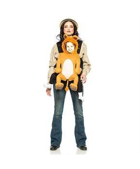 Safari Guide & Lion Baby Carrier Costume
