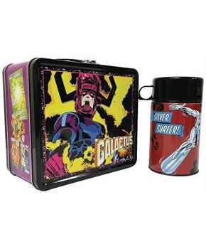 Marvel Galactus Tin Titans Lunchbox & Water Bottle