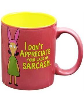 Bob's Burgers Louise Belcher Sarcasm 12oz Coffee Mug