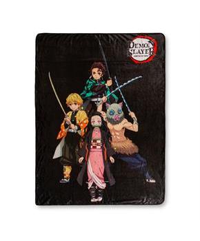 Demon Slayer Group 45 x 60 Inch Fleece Throw Blanket