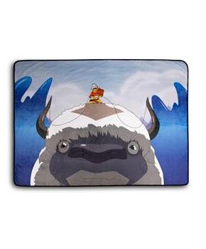 Avatar: The Last Airbender Aang and Appa Fleece Throw Blanket | 45 x 60 Inches