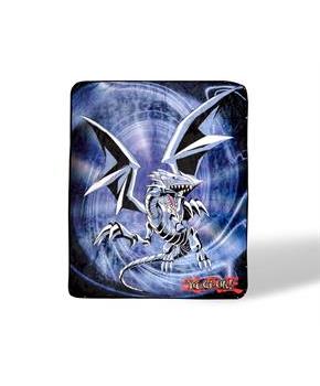 Yu-Gi-Oh! Blue-Eyes White Dragon Fleece Throw Blanket | 45 x 60 Inches