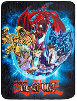 Yu-Gi-Oh! Monster Spirits Fleece Throw Blanket | 45 x 60 Inches