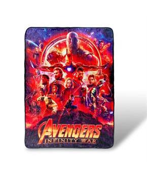 Avengers Infinity War Lightweight Fleece Throw Blanket| 45x60 Inches