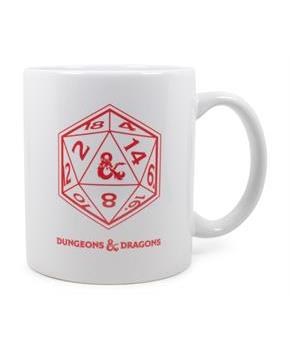 Dungeons & Dragons D20 Dice Ceramic Mug | Holds 11 Ounces