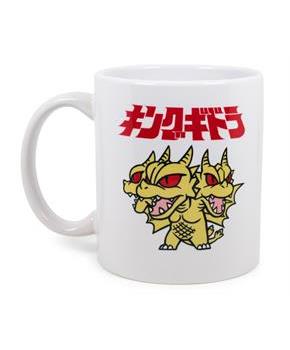 Godzilla Chibi King Ghidorah Ceramic Mug Exclusive | Holds 11 Ounces