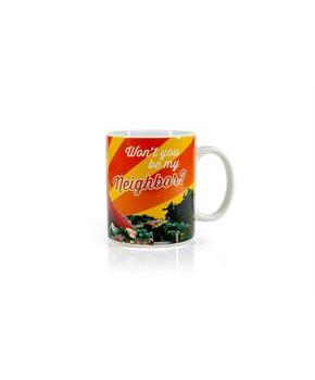 Mister Rogers Neighborhood Mug | Won't You Be My Neighbor | Holds 15 Ounces
