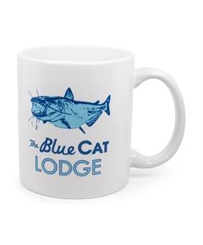 Ozark Blue Cat Lodge Ceramic Mug | Holds 11 Ounces