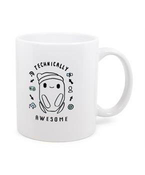 Ron's Gone Wrong "Technically Awesome" Ceramic Mug Exclusive | Holds 11 Ounces