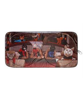 Star Trek: The Next Generation Cats Sunshade for Car Windshield | 64 x 32 Inches
