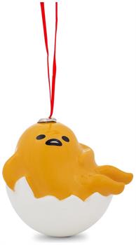 Sanrio Gudetama 4-Inch Shatterproof Decoupage Ornament