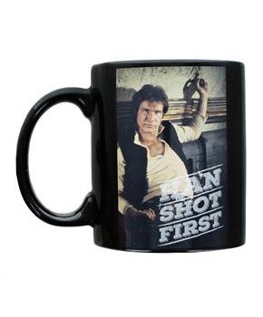 Star Wars Han Solo "Han Shot First" Coffee Mug