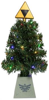 The Legend of Zelda Triforce LED USB-Powered Light-Up Desktop Holiday Tree