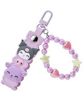 Sanrio Kuromi Beaded Keychain