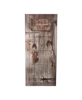 Free Hugs 71 Inch Halloween Door Curtain Decor