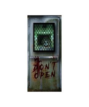 Killer Psycho 71 Inch Fake Door Halloween Decor
