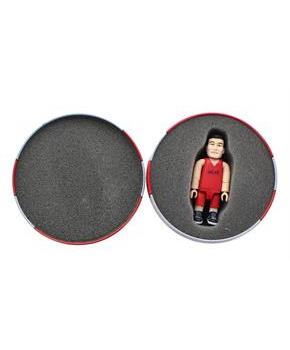 Houston Rockets Exclusive NBA SMITI Mini Figure | Yao Ming in Collectible Tin