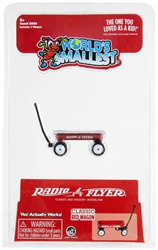 Worlds Smallest Radio Flyer Classic Red Wagon