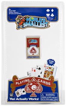 Worlds Smallest Playing Cards