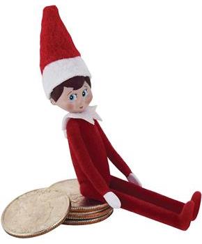World's Smallest Elf on a Shelf Doll